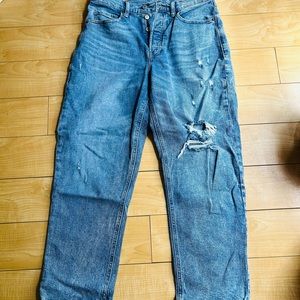 Old navy ripped Jeans extra high rise